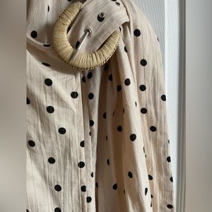 Cream Polkadot Maxi Dress| ASOS| 8